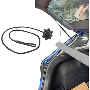 Rear Trunk Storage Package Tray Tie Strap, Rear Interior Parcel Shelf String Strap 1K6863447A, Rear Interior Hatch Cover Lift String Strap Suitable for Most Cars in Kuwait