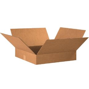 Tape Logic Shipping Boxes Flat 20"L x 20"W x 4"H, 10-Pack | Corrugated Cardboard Box for Packing, Moving and Storage in Kuwait