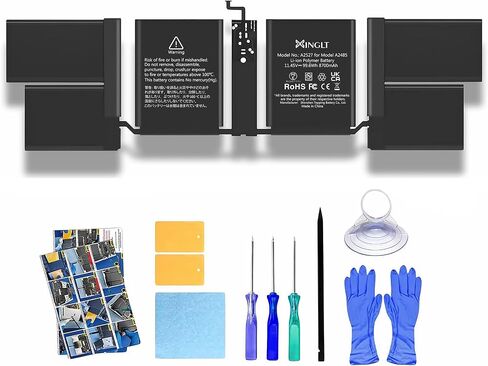 XINGLT A1707 Replacement Battery for MacBook Pro,A1820 Laptop Battery for MacBook Pro 15 inch A1707 (Late 2016, Mid 2017) 6680mAh 76.15Wh EMC 3072 3162 in Kuwait