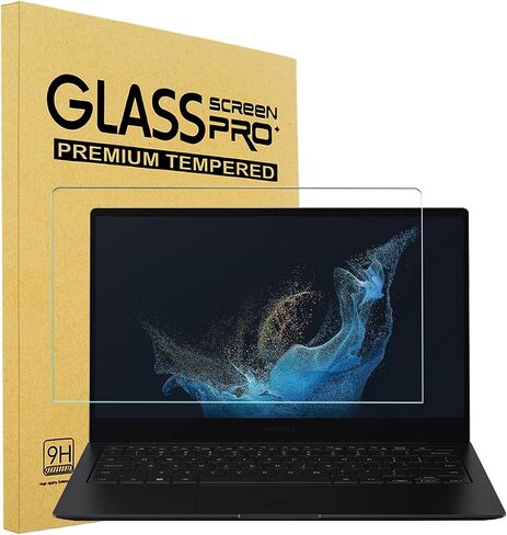 واقي شاشة من الزجاج المقوى لهاتف 2023 2022 Samsung Galaxy Book 3/2 Pro 13.3 بوصة NP930XED، Galaxy Book 3/2 360 13.3 بوصة NP730QFG NP730QE NP930QED 16:9 كمبيوتر محمول، 2.5D، شفاف عالي الدقة، 9H، خالي من الفقاعات in Kuwait