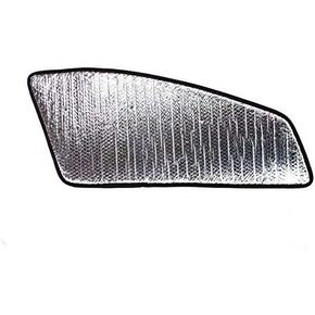 Set of 2 Custom Fit Automotive Reflective Front Seat Side Window Sunshade for 2016 2017 2018 2019 Toyota Tacoma