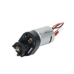 RCAWD SCX24 370 34T Electric Motor Carbon Brushed Motor & Center Gear Housing, Transmission with Steel Gears Upgrades Parts for Axial 1/24#AXI90081#AXI00001#AXI00002#AXI00005#AXI00006 Red