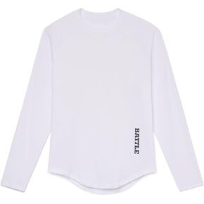 Battle Sports Speed Workout Long Sleeve Shirt, Athletic Training Bodybuilding Shirts Gym T-Shirt