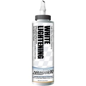 Nanoskin WHITE LIGHTENING Premium Dressing 5 Gallons – Universal Thick Wipe-On Dressing for Car Detailing | Works on Tire, Vinyl, Rubber, Plastic & Trim | For Cars, Trucks, Motorcycles, RVs & More