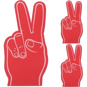 BESPORTBLE 6 Pcs Foam Fingers Girl Toys Kids Sports Toys Kids Toys Cheerleading Toys Universal Foam Hand Sports Foam Finger Cheerleading Toys for Girls Pom Poms Cheerleading Noise Makers Foam