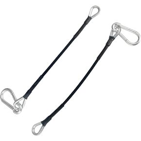 Generic Home Gym Machine Cable Extension 10"" (Pair) Replacement for Bowflex Gyms Accessories, Xtreme Home Gym