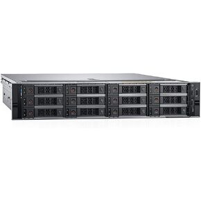 خادم PowerEdge Dell R740xd | 2X فضي 4210-2.2 جيجا هرتز = 20 نواة | 192 جيجا | 12x 6 تيرابايت SAS (متجددة)