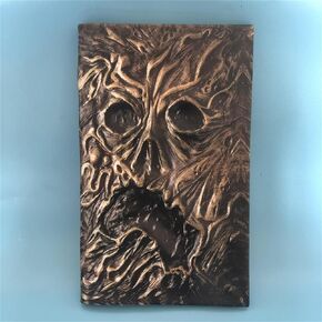 CYISONAL Necronomicon Dark Magic Book Evil Dead Necronomicon Book Demon Evil Dead Summon Book Altar Ceremony Prop Book for Collection Decor Living Room Desktop, 25*15 cm, (LACW3691-A)