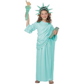 California Costumes girls Statue of Liberty