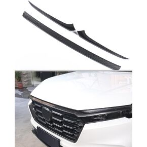 for Honda CRV 2023 2024 Grille Upper Trims, Sporty OEM Style Grille Moulding Cover For CR-V LX, EX, Sport Hybrid, EX-L Sport Touring Hybrid, Exterior Accessories- Piano Black