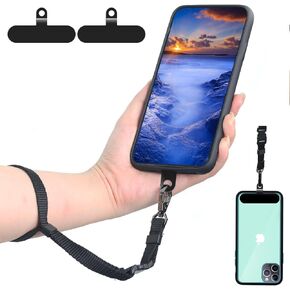 M MYECOGO Hand Wrist Strap Lanyard, Hand Wristlet Lanyard Detachable Phone Lanyards for GoPro, Camera, Phone Case, Keys, Keychain, USB, Flashlight,2 Pack