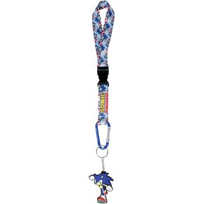 Sonic The Hedgehog Wrist Strap Lanyard for Keys | Hand and Wrist Lanyard Strap Keychain for Men or Women