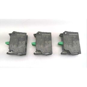 Siemens 3Su1400-1Aa10-1Ba0 - Pack of 3 - Auxiliary Contact, 1 No 3Su1400-1Aa10-1Ba0 - Pack of 3 -