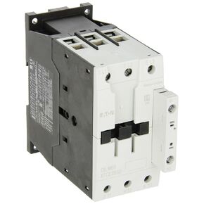 Eaton XTCE065D00A XT-IEC Contactor and Starter, 50mm, 65A AC-3 Current Rating, 25 Max HP at 230VAC, 50 Max HP at 460VAC, 60 Max HP at 575VAC, 120VAC Coil Voltage