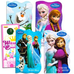 Disney Frozen Board Books and More (Set of 4 Shaped Board Books)