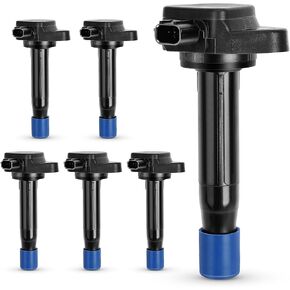 UF603 Ignition Coil Pack Compatible with 2008-2012 HONDA Accord,2008-2017 Honda Odyssey,2012 Honda Crosstour/2009-2012 Acura Rl,2009-2014 Acura Tl,2010-2014 Acura Tsx Replaces# C1624 5C1681 (set of 6)