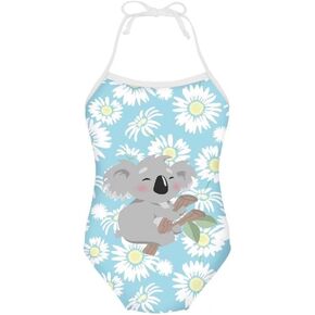 Girls One Pieces Swimsuit Beach Bathing Suits Kids Swimwear 3-10 Years