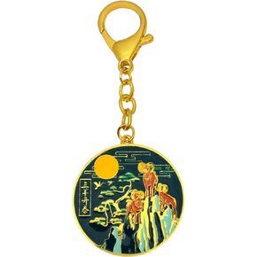 FengShui Amulet Plenty of Fortune Three Sheep On A Mountain