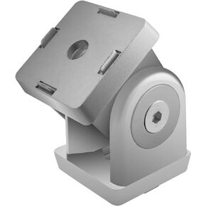 8020, 14017, 15 Series 2 Hole Flexible Pivot Joint Connector Fittings for Aluminum Extrusion Profile 180 Degree Adjustable Pivot Joint 1.5" T-Slot Accessory 80/20 (1)