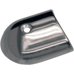 TACO Marine F16-0039 Stainless Steel Rub Rail End Cap - 1-7/8" W x 25/32" H x 2-19/64" L