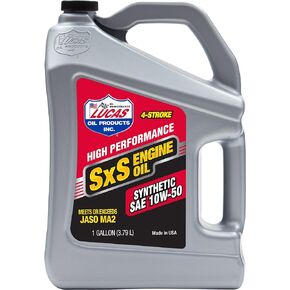Synthetic SAE 10W-50 SXS Engine Oil/4x1/Gallon