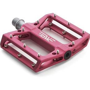 Berm Platform Bike Pedals - Lightweight Aluminum Flat Pedals for MTB and BMX