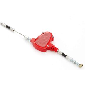 FXCNC CNC Aluminum Line Easy Stunt Pull Clutch Cable Lever Replacement System Compatible with Black