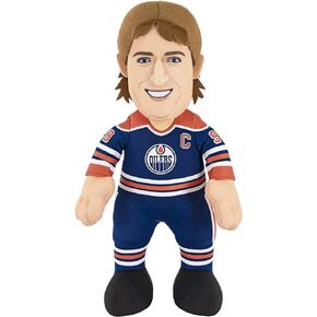 Bleacher Creatures Edmonton Oilers Wayne Gretzky 10" Plush Figure- A Superstar for Play or Display