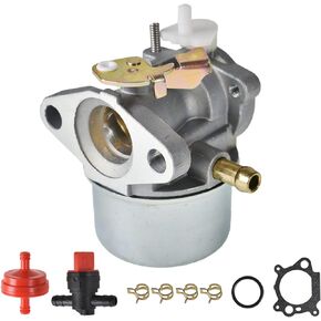 WFLNHB 799869 Lawnmower Carburetor Replacement for Briggs Stratton 792253 497586 499059 122L02 122M02 122T02 Engines