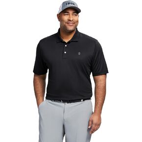 IZOD Men's Big and Tall Performance Golf Grid Polo