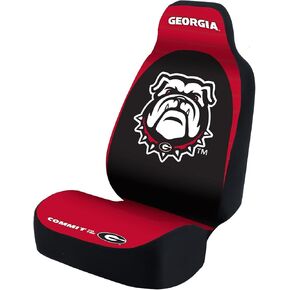 Coverking USCSELA117 غطاء مقعد دلو جامعة جورجيا (الجامعة 50/50) مناسب عالميًا in Kuwait
