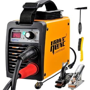 HONE Stick Welder, 110V/220V Actual 140Amp ARC Welder Machine, IGBT Inverter Digital Display LCD Welding Machines with Hot Start Arc Force Anti-Stick, High Efficiency for 1/16"-1/8" Welding Rod.