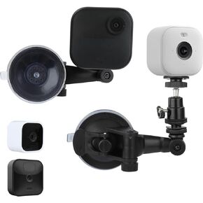 TEKCAM Suction Cup Mount Compatible with Blink Outdoor 4 Blink Outdoor 3rd Gen, Blink Mini 2, Blink Mini, Security Camera Suction Cup Mount, Camera Window Mount, No Tools, 2 Pack