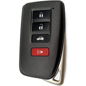 Key Fob FCC ID HYQ14ACX Fit for Lexus ES300H ES350 GS200T GS350 GS450H GS-F Keyless Entry Remote Control Smart Key Fob Replacement 89904-06170 281451-0020 G Board 314.3MHz 4 Buttons