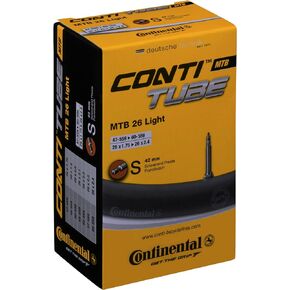 Continental Light Tube - Presta Valve | 650c, 700, 26" or 29" Sizes