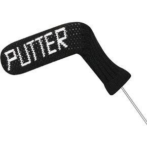 LeFeng Golf Blade Putter Cover - Knitted Ping Putter Head Cover - Premium Lightweight and Durable Material - Multiple Personalized Patterns - Perfect for Most Blade Putters