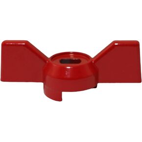 Ball Valve Butterfly Handle Flat Hole Aluminum Alloy Mini Valve Male to Female Valve Tank Thread Ball Valve Wrench 5x8mm