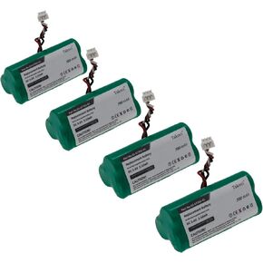 بطارية Youejoeq (4 عبوات) بديلة 82-67705-01 BTRY-LS42RAAOE-01 لبطارية ماسح الباركود الرمز LS4278 LI4278 DS6878