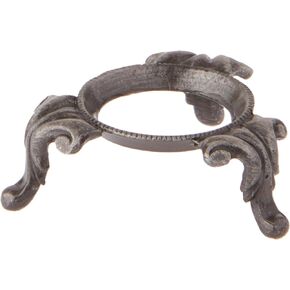 Bard's Pewter Egg Stand/Holder, Princess Ann, 0.875" diameter (Fits Hen Sized Eggs)
