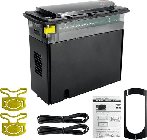 PZGXS0J111 ترموستات درجة الحرارة مع مجسات استشعار درجة الحرارة 115 فولت، ترموستات درجة حرارة جديد متوافق مع كاريل وجميع أنواع الثلاجة (الملحقات الكاملة)، أسود in Kuwait