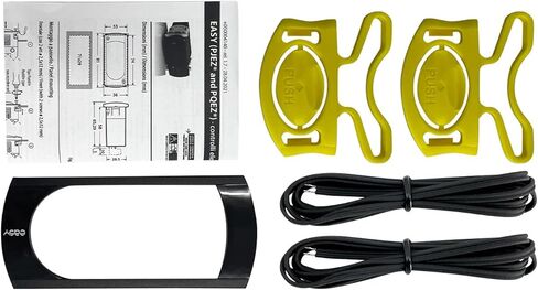 PZGXS0J111 ترموستات درجة الحرارة مع مجسات استشعار درجة الحرارة 115 فولت، ترموستات درجة حرارة جديد متوافق مع كاريل وجميع أنواع الثلاجة (الملحقات الكاملة)، أسود in Kuwait