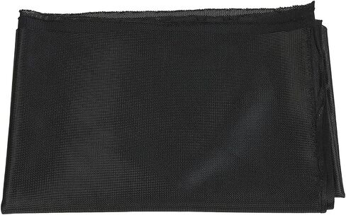 Speaker Grill Cloth, Polyester Breathable Speaker Mesh Fabric Protector, Transparent Speaker Stereo Cover Apply to Decoration, Waterproof, Dustproof (Black) in Saudi Arabia