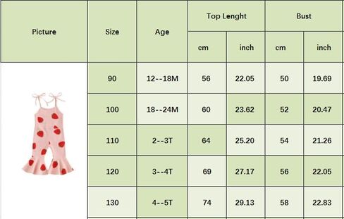 CHAUKAREAUL Toddler Girl Summer Jumpsuit Floral Print Sleeveless Flared Jumpsuit Romper Bell Bottom Clothes in Kuwait