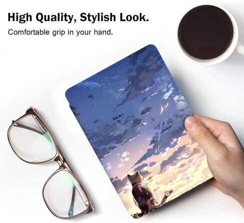 Case for Kindle Paperwhite 2015/2013/2012 Flip Case Leather PU Silicone Cover Magnetic Auto Wake Up/Sleep Anti-Scratch Shell Tree Green Plant Pattern Kindle Paperwhite 7th/6th/5th Gen (1) in Saudi Arabia