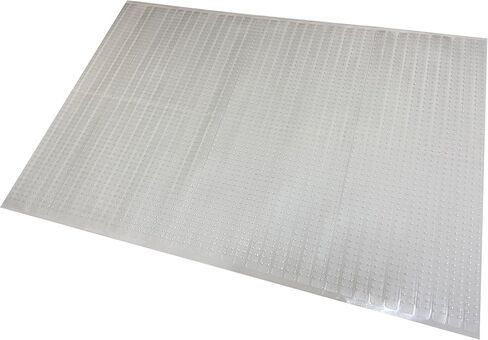 مجموعة واقيات الأرضيات من Sweet Home Stores، مقاومة للماء ومضادة للانزلاق، سجادة حماية داخلية مقاومة للانزلاق للممر والمدخل والفناء، مقاس 2'2" × 4'، شفافة in Kuwait