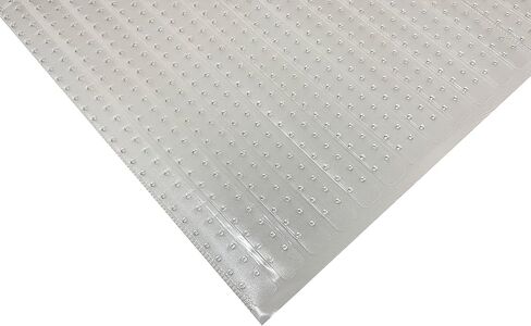 مجموعة واقيات الأرضيات من Sweet Home Stores، مقاومة للماء ومضادة للانزلاق، سجادة حماية داخلية مقاومة للانزلاق للممر والمدخل والفناء، مقاس 2'2" × 4'، شفافة in Kuwait