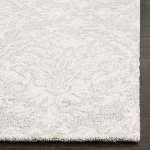 SAFAVIEH Blossom Collection 2' 3" x 14' Blue/Ivory BLM107B Handmade Premium Wool Entryway Foyer Living Room Kitchen Runner Rug in Saudi Arabia
