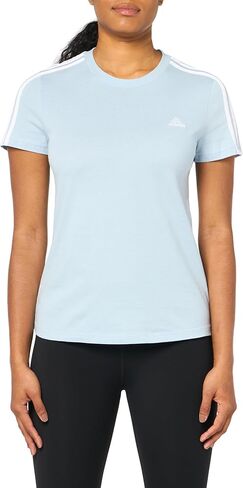 adidas Women's Loungewear Essentials Slim 3-Stripes T-Shirt in Kuwait