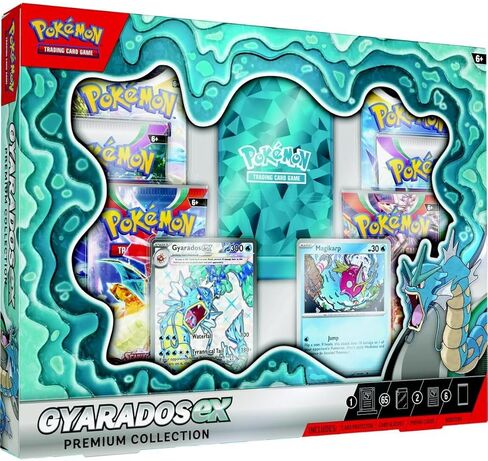 صندوق مجموعة Pokémon Gyarados EX Premium - AR in Saudi Arabia