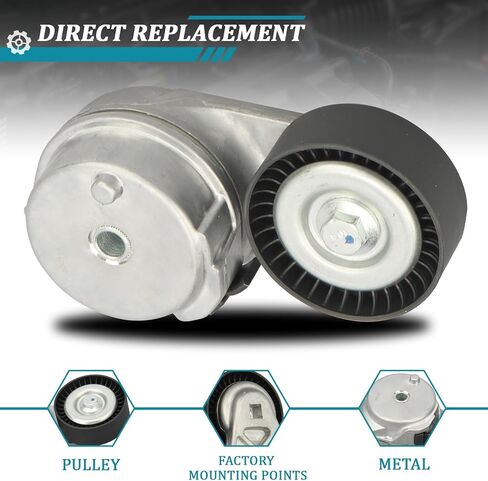 IRONTEK 4861660AA مجموعة بكرة شد الحزام مناسبة لكرايسلر (2005-2020 300/2008-2010 تاون آند كانتري)، لسيارة جيب (2006-2010 كوماندر/ 2005-2021 جراند شيروكي) #89377 38323 7B0903315 in Saudi Arabia